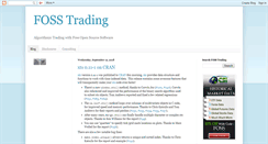 Desktop Screenshot of blog.fosstrading.com
