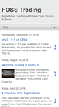 Mobile Screenshot of blog.fosstrading.com
